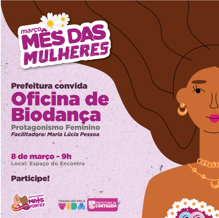 Imagem de mídea: Março Mês das Mulheres / Oficina de Biodança