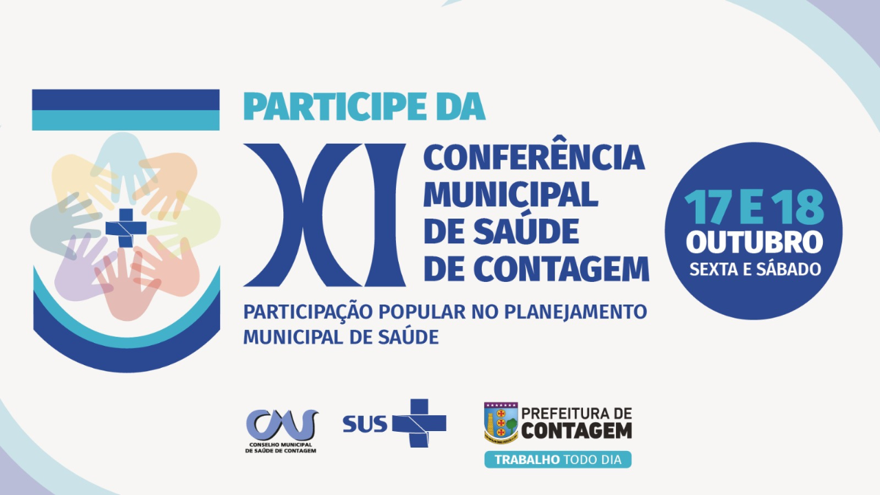 Imagem de mídea: XIª Conferência Municipal de Saúde de Contagem