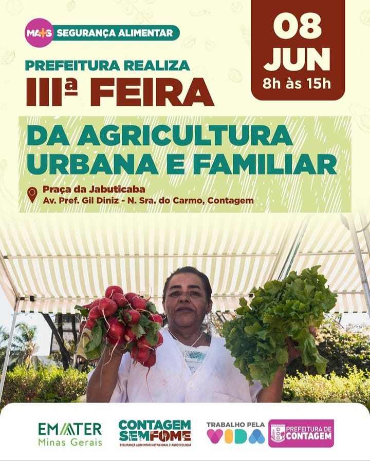 Imagem de mídea: III Feira da Agricultura Urbana e Familiar