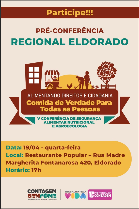 Imagem de mídea: Pré-conferência Regional Eldorado