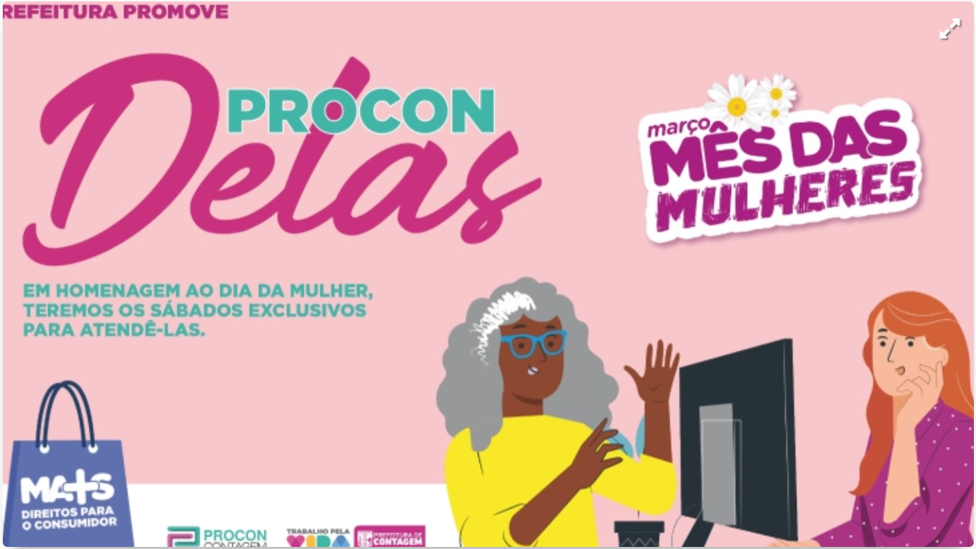 Imagem de mídea: &quot;Procon Delas&quot;