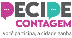 Logotipo oficial de Decide Contagem