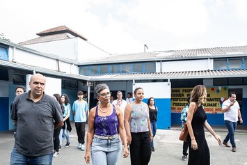 VISITA A ESCOLA MUNICIPAL MACHADO DE ASSIS